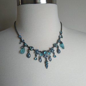 Jewel Box - OS Blue Statement Necklace